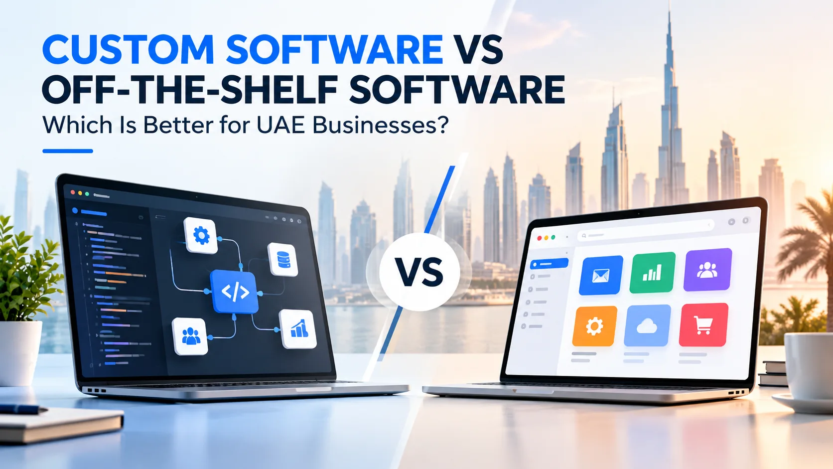 Custom Software vs Off-the-Shelf Software: Which Is Better for UAE Businesses? feature image