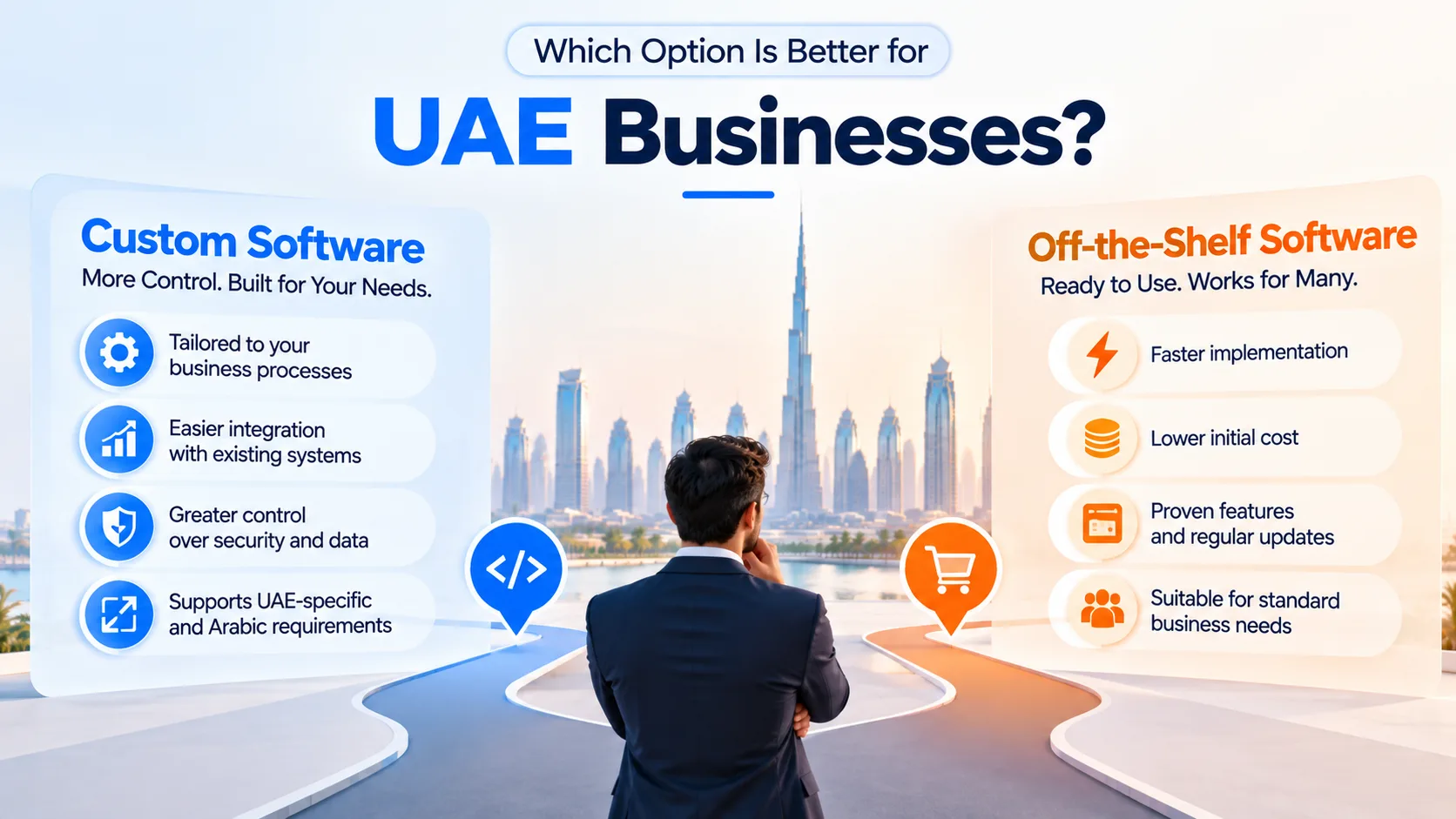 Which software option is better for UAE businesses