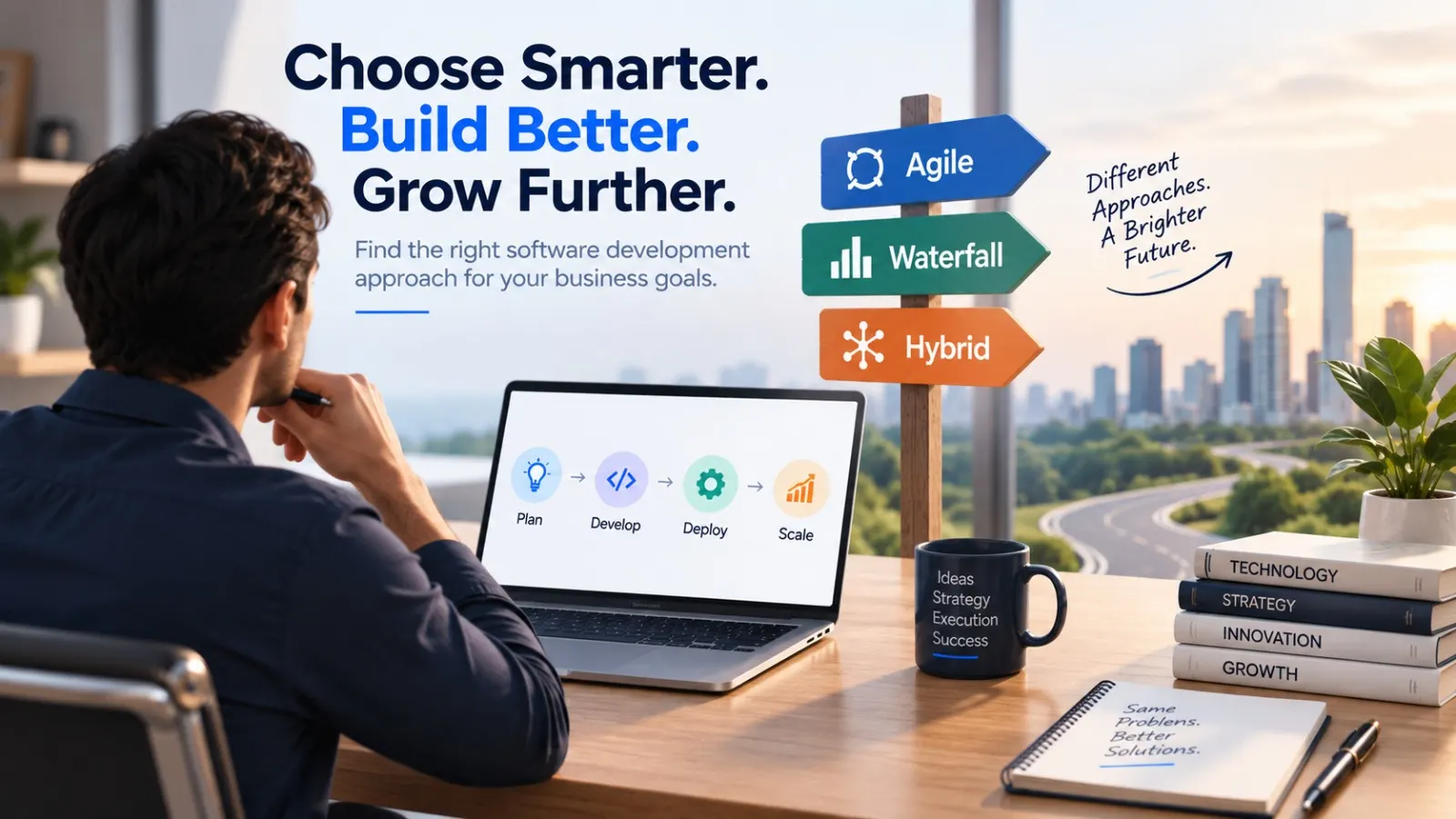 How to Choose the Right Software Development Approach for US Businesses feature image
